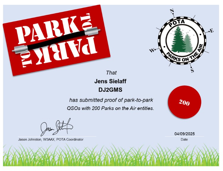 DJ2GMS_POTA_200_Park-to-Park_Award